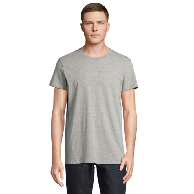 RE CRUSADER T-Shirt 150g / Szary Melanż S04233-GM-L