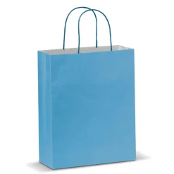Średnia torba papierowa Eco 120g/m² / Jasnobrązowy LT91717-N0052