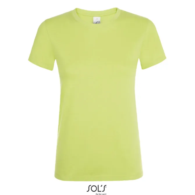 REGENT Damski T-Shirt 150g / Apple Green S01825-AG-M