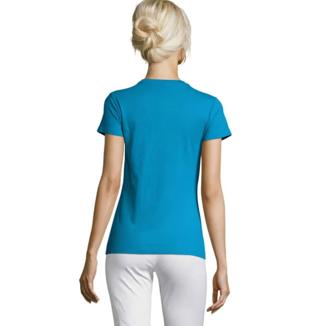 REGENT Damski T-Shirt 150g / Aqua S01825-AQ-S