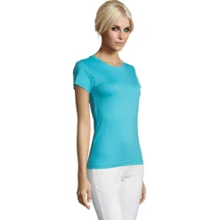 REGENT Damski T-Shirt 150g / Atoll blue S01825-AL-S