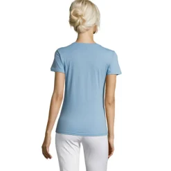 REGENT Damski T-Shirt 150g / Błękitny S01825-SK-L