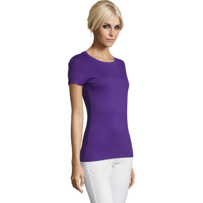 REGENT Damski T-Shirt 150g / Dark purple S01825-DA-XL