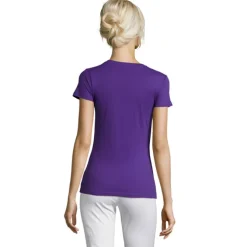 REGENT Damski T-Shirt 150g / Dark purple S01825-DA-XL