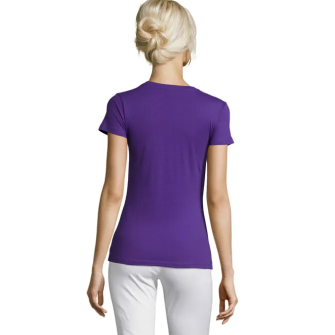 REGENT Damski T-Shirt 150g / Dark purple S01825-DA-XL