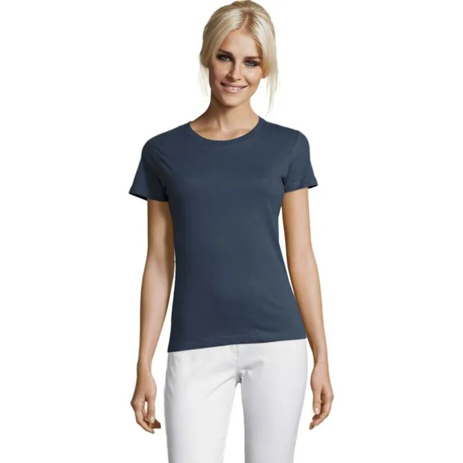 REGENT Damski T-Shirt 150g / Denim S01825-DM-L