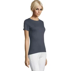 REGENT Damski T-Shirt 150g / Mysi szary S01825-MU-3XL