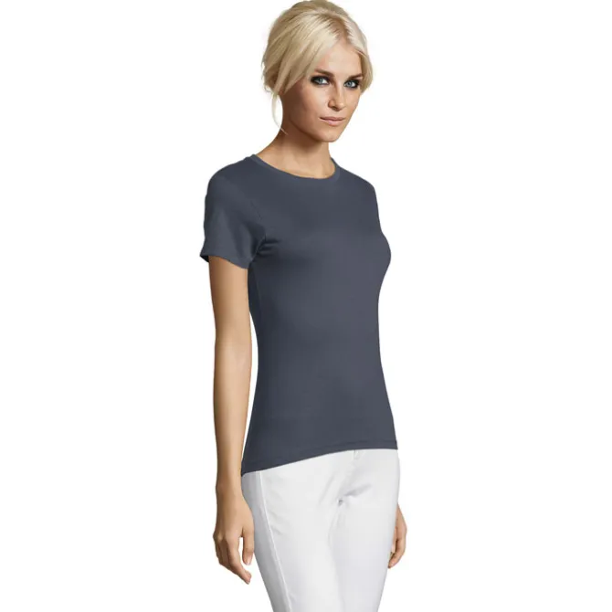 REGENT Damski T-Shirt 150g / Mysi szary S01825-MU-3XL