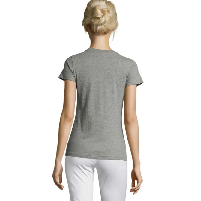REGENT Damski T-Shirt 150g / Szary melanż S01825-GM-M