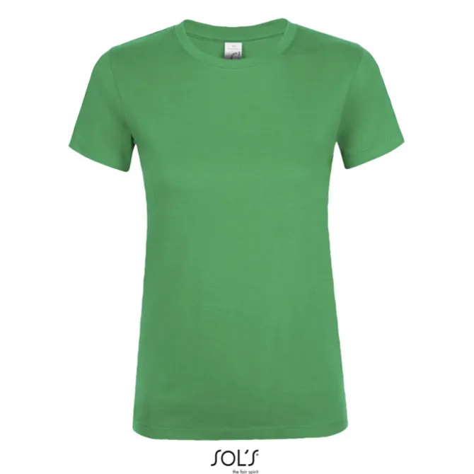 REGENT Damski T-Shirt 150g / Zielony S01825-KG-XXL