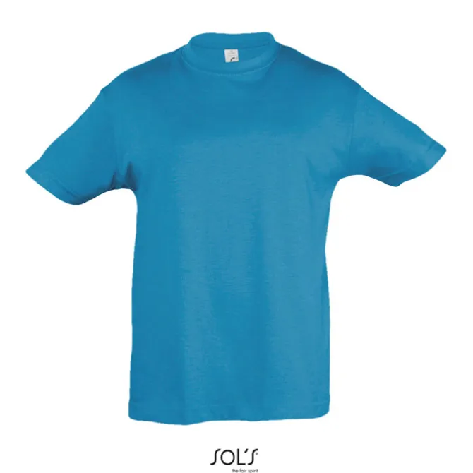 REGENT Dziecięcy T-SHIRT / Aqua S11970-AQ-XXL