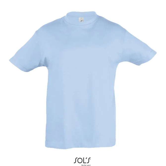 REGENT Dziecięcy T-SHIRT / Błękitny S11970-SK-L