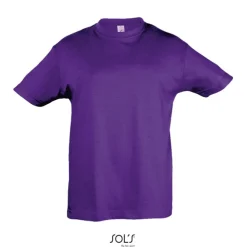 REGENT Dziecięcy T-SHIRT / Dark purple S11970-DA-L
