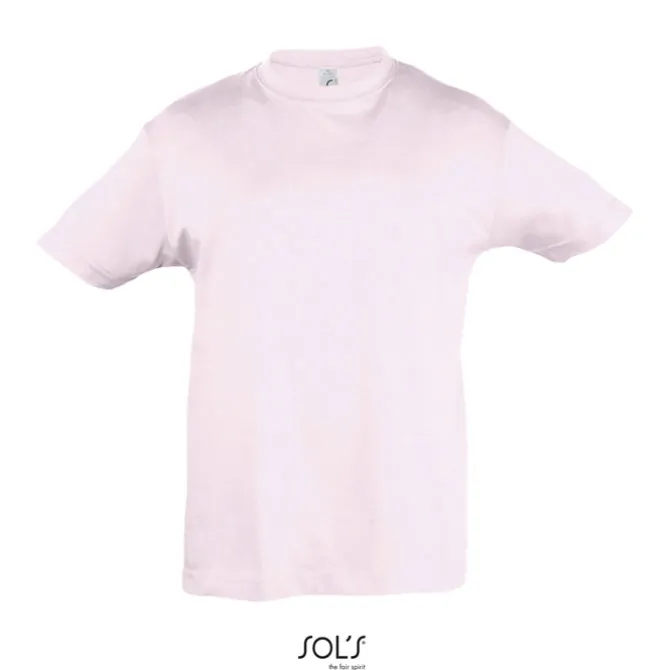 REGENT Dziecięcy T-SHIRT / Pale pink S11970-PP-XL