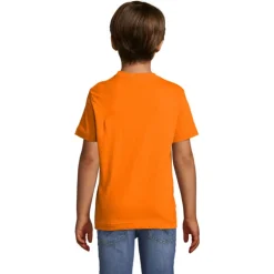 REGENT Dziecięcy T-SHIRT / Pomarańczowy S11970-OR-4XL
