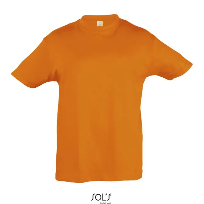REGENT Dziecięcy T-SHIRT / Pomarańczowy S11970-OR-3XL