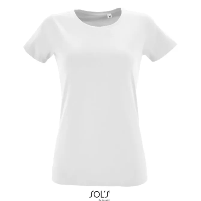 REGENT F Damski T-Shirt / Biały S02758-WH-S