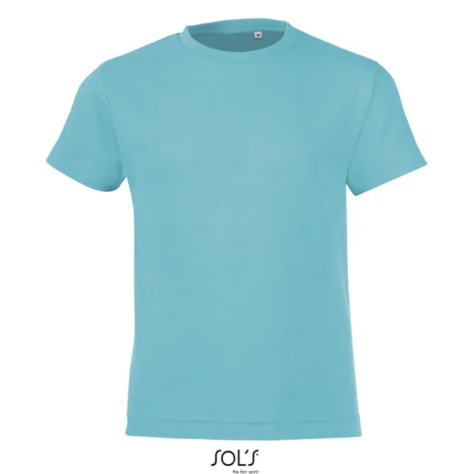 REGENT F Dziecięcy T-SHIRT / Atoll blue S01183-AL-M