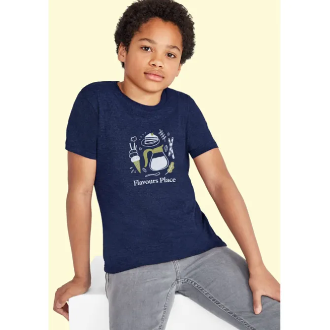 REGENT F Dziecięcy T-SHIRT / Biały S01183-WH-L