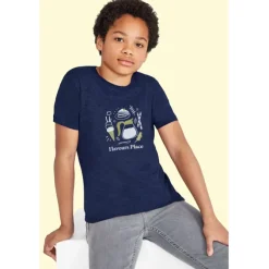 REGENT F Dziecięcy T-SHIRT / Niebieski S01183-RB-L