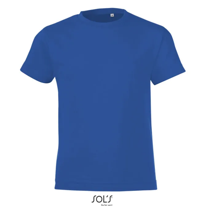 REGENT F Dziecięcy T-SHIRT / Niebieski S01183-RB-L