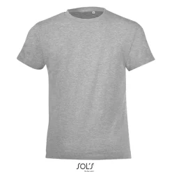 REGENT F Dziecięcy T-SHIRT / Szary melanż S01183-GM-3XL