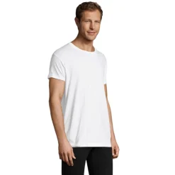 REGENT F Męski T-Shirt 150g / Biały S00553-WH-M