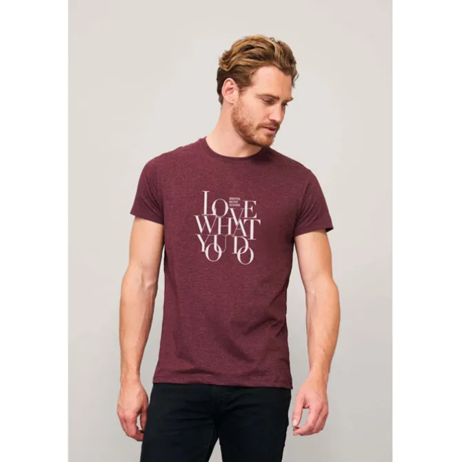 REGENT F Męski T-Shirt 150g / Biały S00553-WH-M