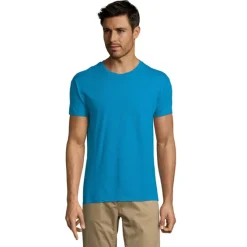 REGENT UNISEX T-SHIRT 150g / Aqua S11380-AQ-5XL