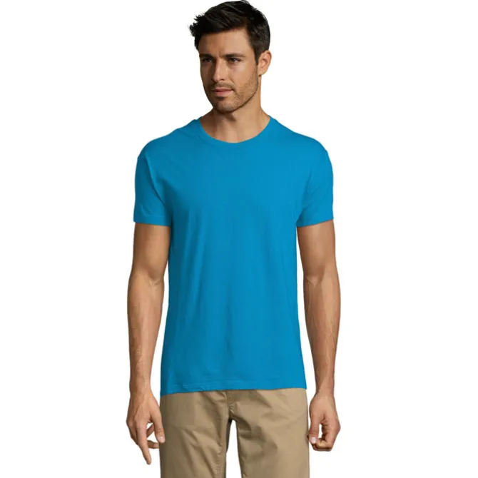 REGENT UNISEX T-SHIRT 150g / Aqua S11380-AQ-5XL