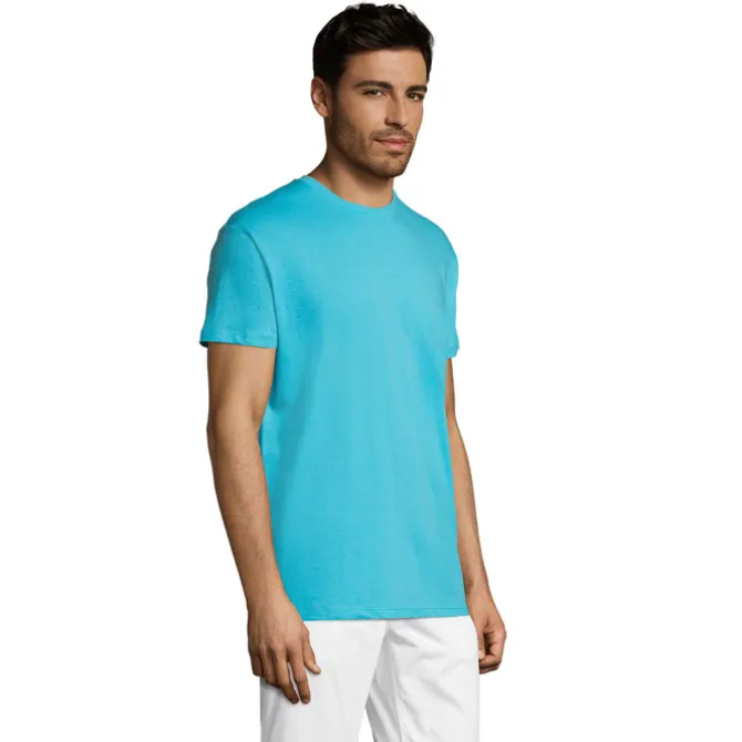 REGENT UNISEX T-SHIRT 150g / Atoll blue S11380-AL-XXS