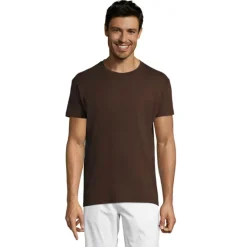 REGENT UNISEX T-SHIRT 150g / Chocolate S11380-CH-3XL
