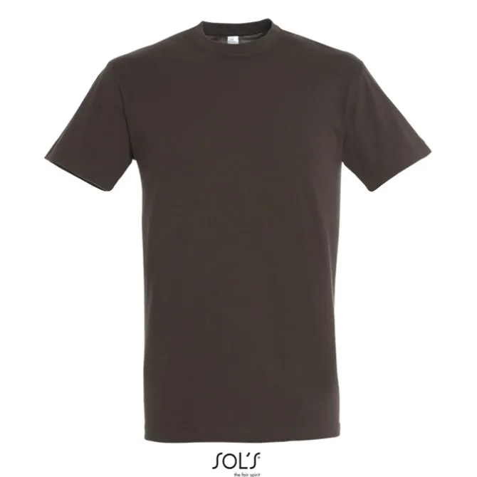 REGENT UNISEX T-SHIRT 150g / Chocolate S11380-CH-L