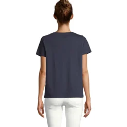 REGENT V T-SHIRT WOMEN / French Navy S04766-FN-S