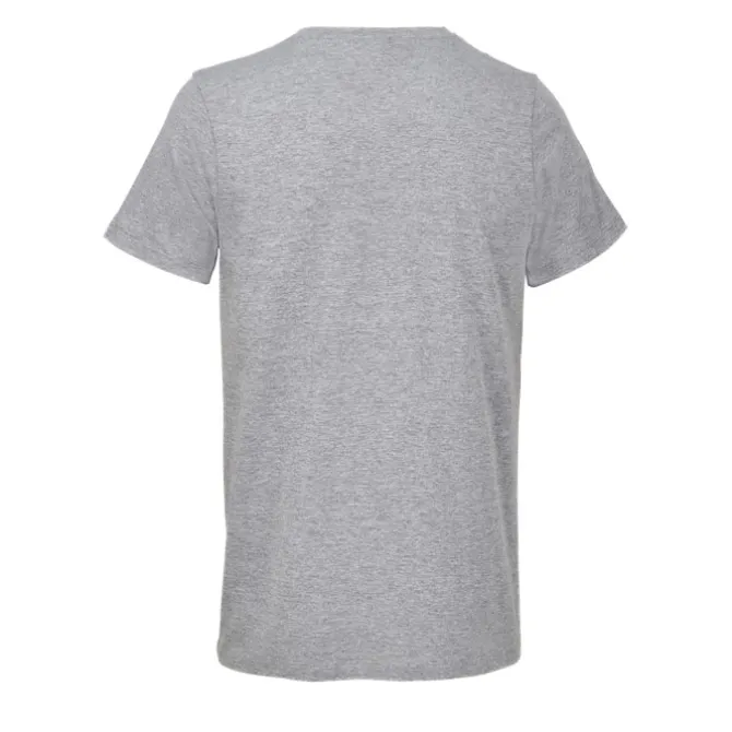 REGENT V V-NECK T-SHIRT / Szary Melanż S04765-GM-XXL