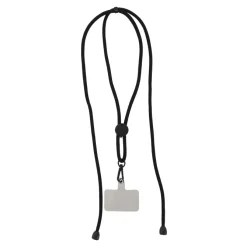 Regulowana smycz do telefonu / Czarny LT90883-N0002