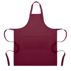 Regulowany fartuch kuchenny / Burgund MO2349-02