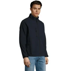RELAX Męski softshell 340g / Abyss blue S46600-AB-XL