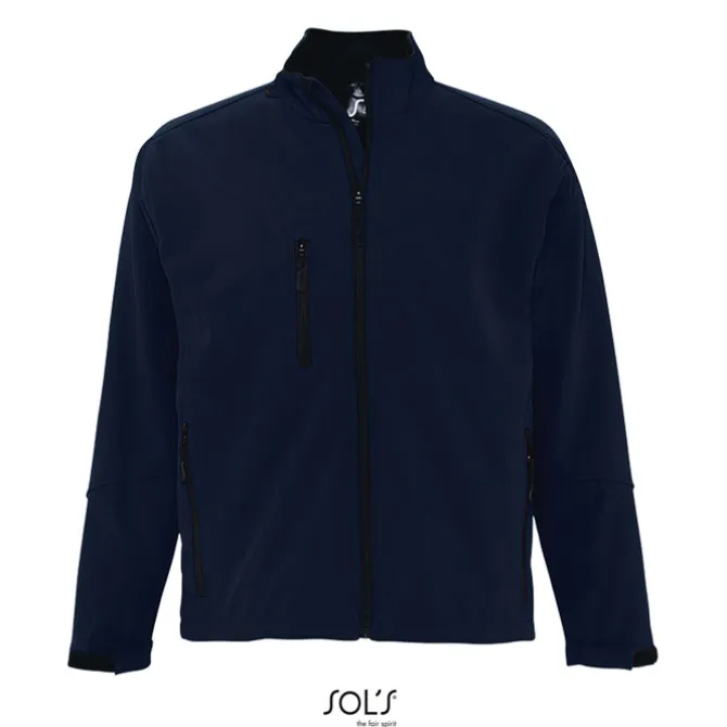 RELAX Męski softshell 340g / Abyss blue S46600-AB-4XL