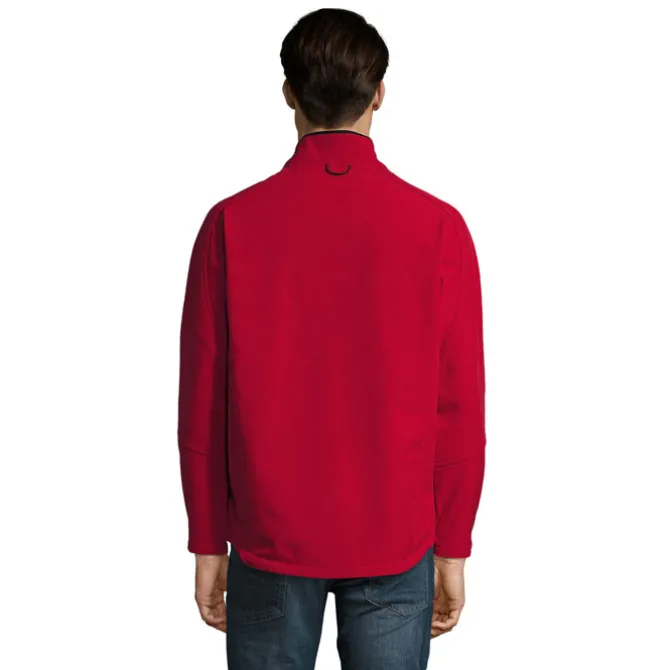 RELAX Męski softshell 340g / Pepper red S46600-PE-L