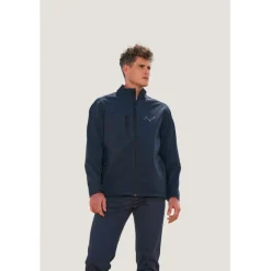 RELAX Męski softshell 340g / Szary melanż S46600-GM-S