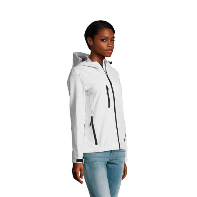 REPLAY damski softshell340 / Bialy S46802-WH-M