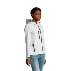 REPLAY damski softshell340 / Bialy S46802-WH-L