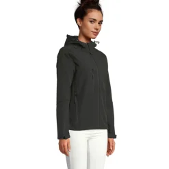 REPLAY damski softshell340 / Czarny / Czarny opal S46802-BK-XXL