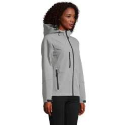 REPLAY damski softshell340 / Szary melanż S46802-GM-M