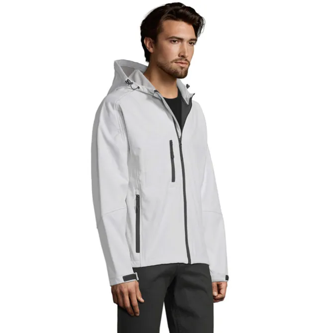 REPLAY męski softshell 340 / Bialy S46602-WH-3XL