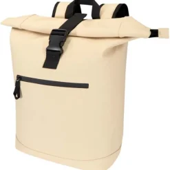 Resi Plus plecak na 15-calowego laptopa o pojemności 18 l z recyklingu, z certyfikatem GRS i zwijaną górną częścią / Brick 13009332