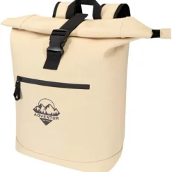 Resi Plus plecak na 15-calowego laptopa o pojemności 18 l z recyklingu, z certyfikatem GRS i zwijaną górną częścią / Brick 13009332