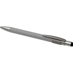 Rill długopis z certyfikatem RCS z recyklingu z rysikiem i fidget spinnerem (czarny tusz) / Szary 10644782