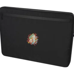 Rise etui na laptopa o przekątnej 15,6 cali z tworzywa sztucznego pochodzącego z recyklingu z certyfikatem GRS / Czarny 12069990